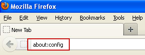Firefox About Config