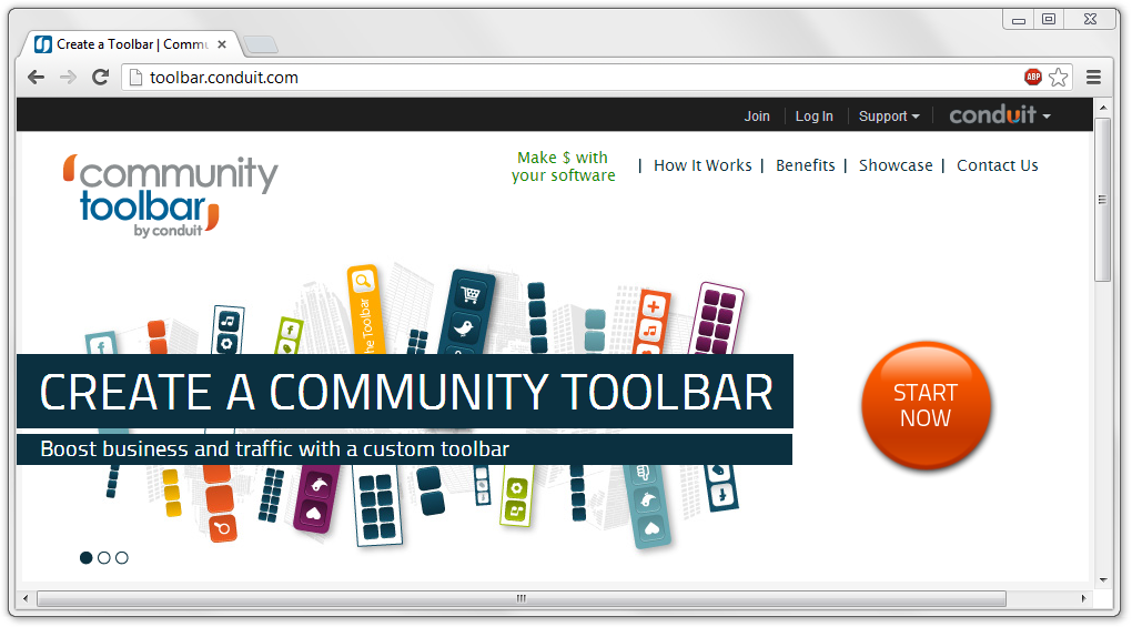 Conduit Community Toolbar malware