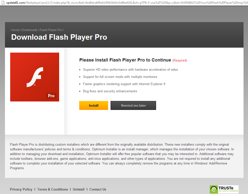 Adobe - Adobe Flash Player ダウンロード