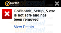 GoPhotoIt Norton removal