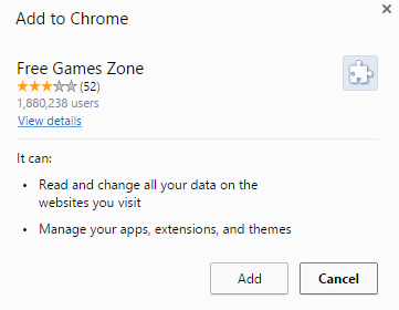 Free Games Zone virus