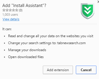 Install Assistant extension
