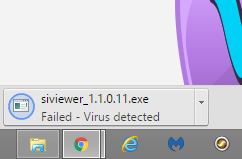 SIViewer virus detected