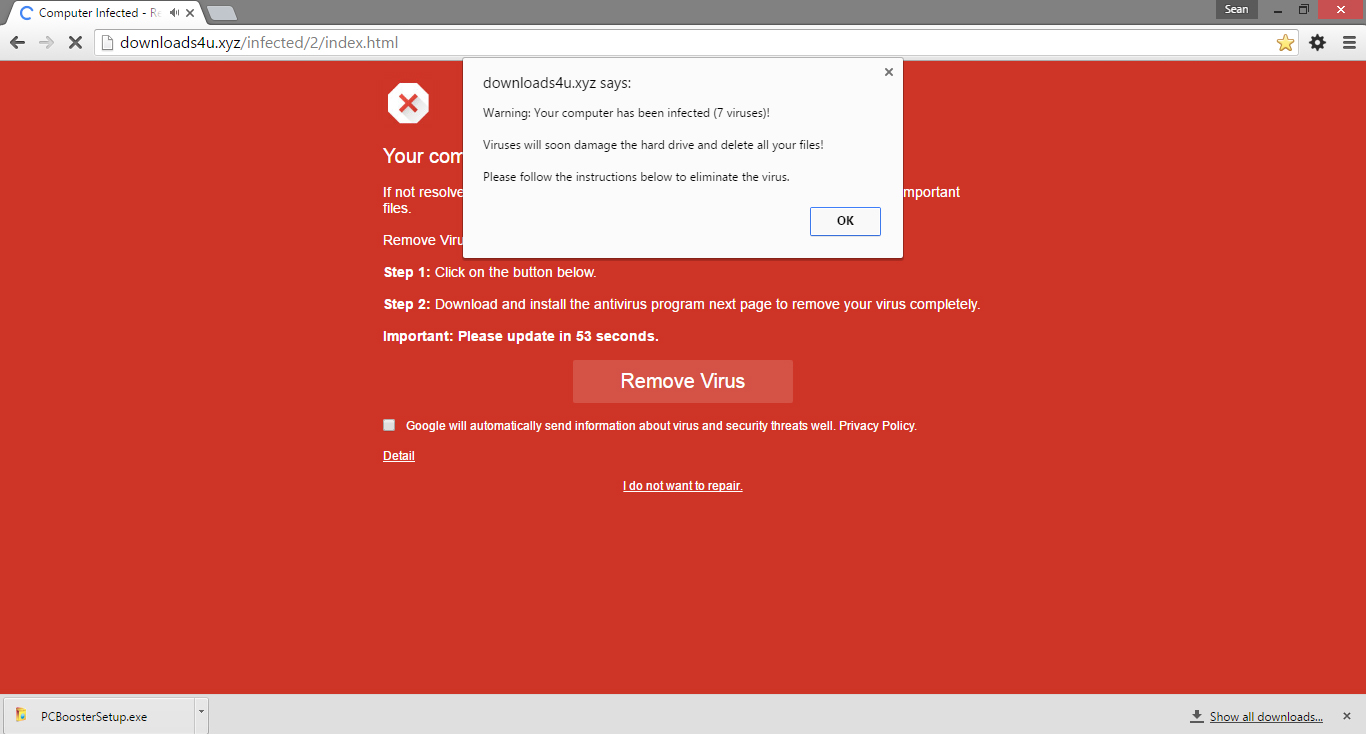 How to remove PC Booster (Virus Removal Steps) 7 PC Booster advertisement