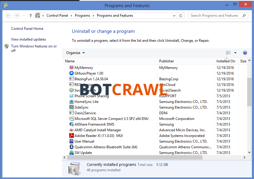 uninstall GMusicPlayer