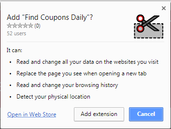 find coupons daily extension