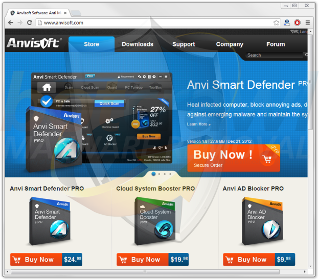 How To Remove The Anvisoft Virus Rogue Scareware Removal Guide Botcrawl