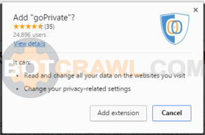 goPrivate extension