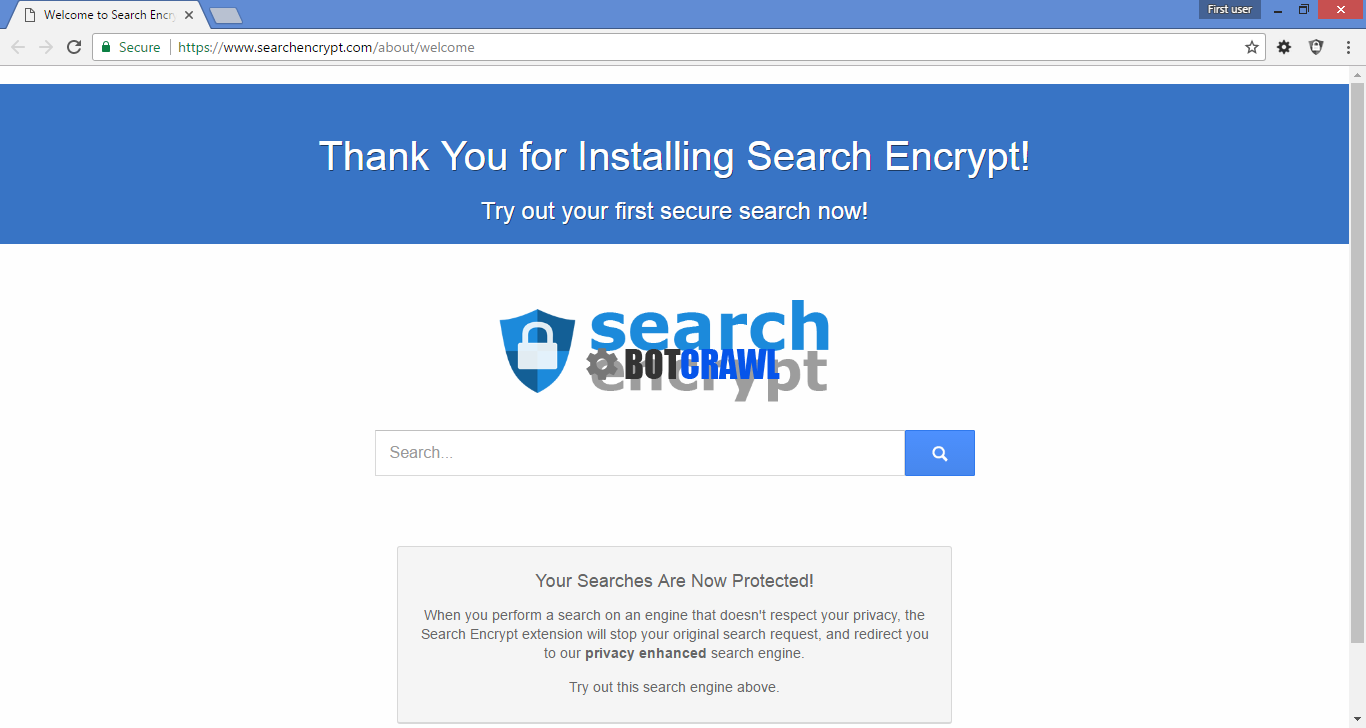 search encrypt virus