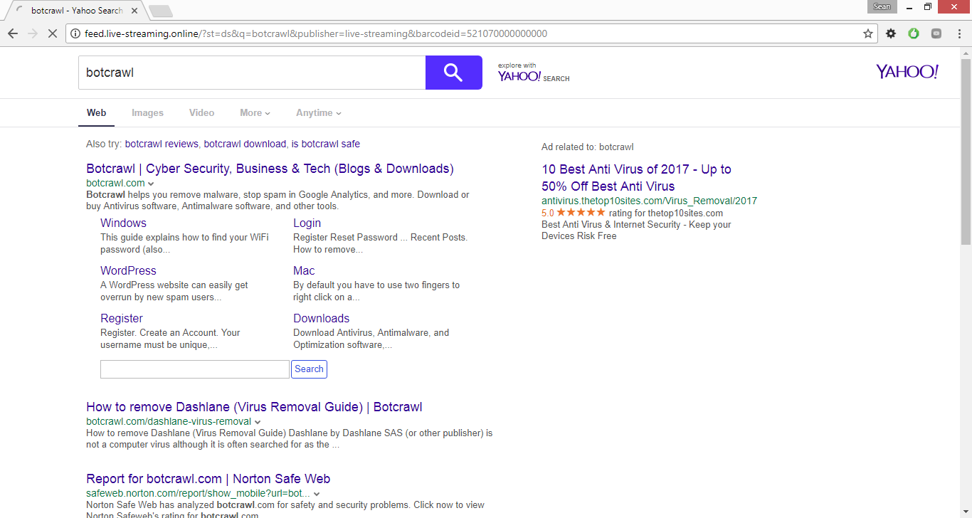feed.live-streaming.online virus