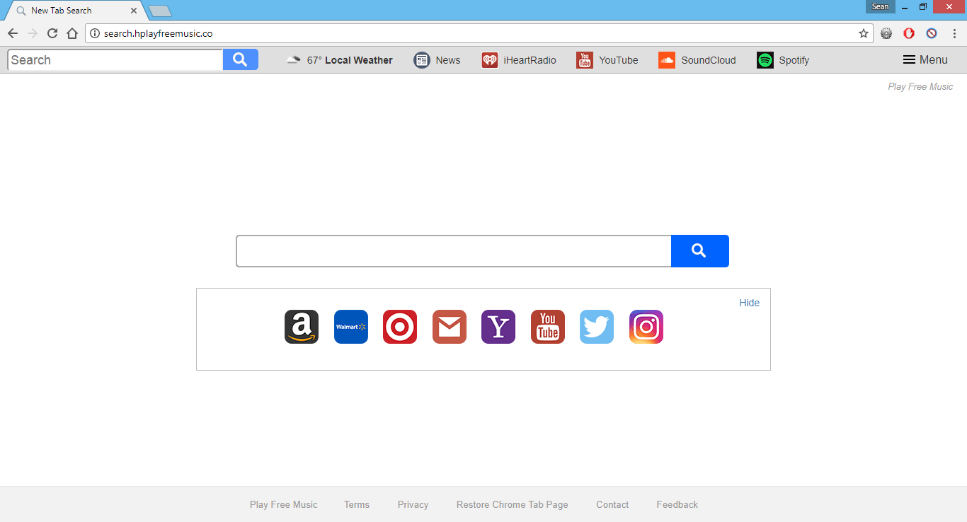 Search.hplayfreemusic.co virus