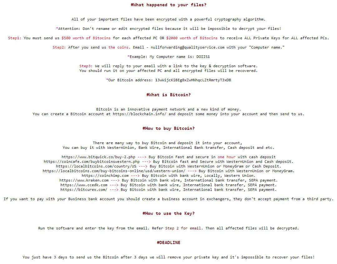 fucku ransomware virus