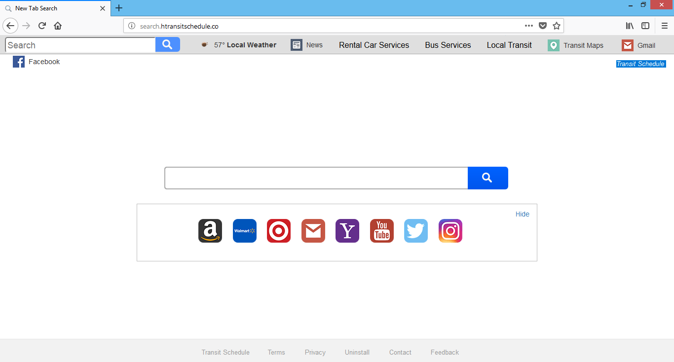Search.htransitschedule.co virus