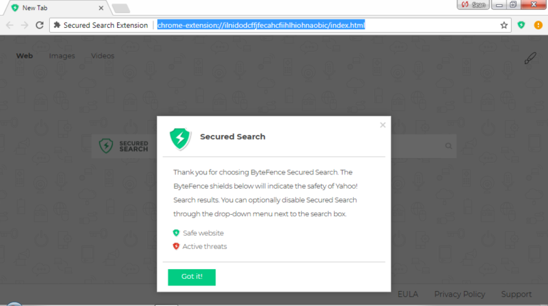 Secured Search Extension ByteFence