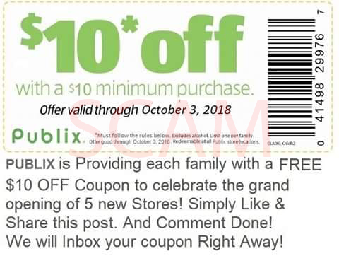 publix 10 off coupon