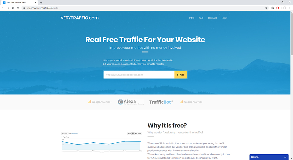 free-website-traffic.com website