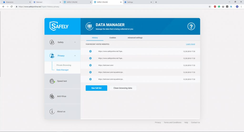 Reset Data Manager What is Data Manager by Safely and how do I remove it?