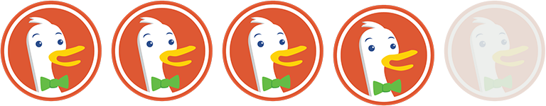 DuckDuckGo Privacy Browser grade