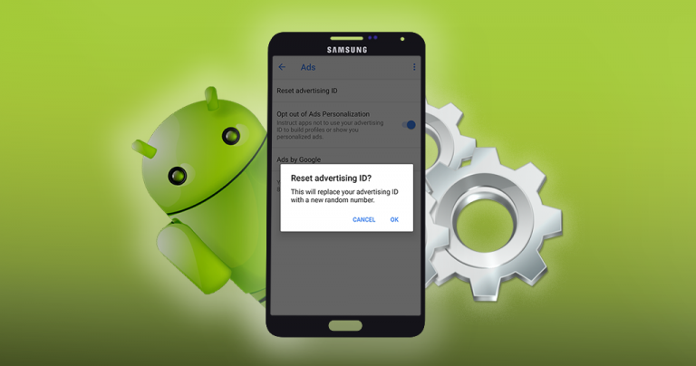 reset advertising ID android