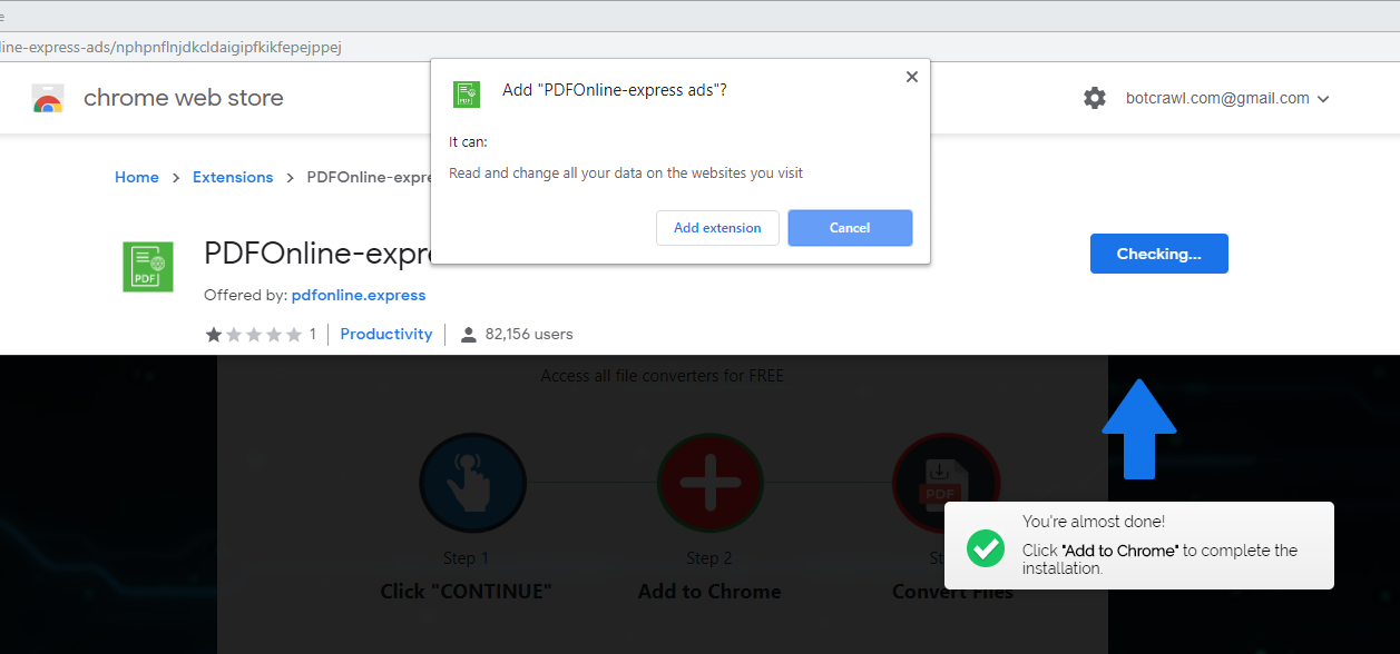 PDFOnline-express ads
