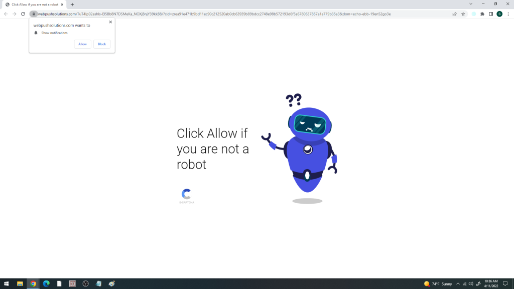 webpushsolutions.com virus