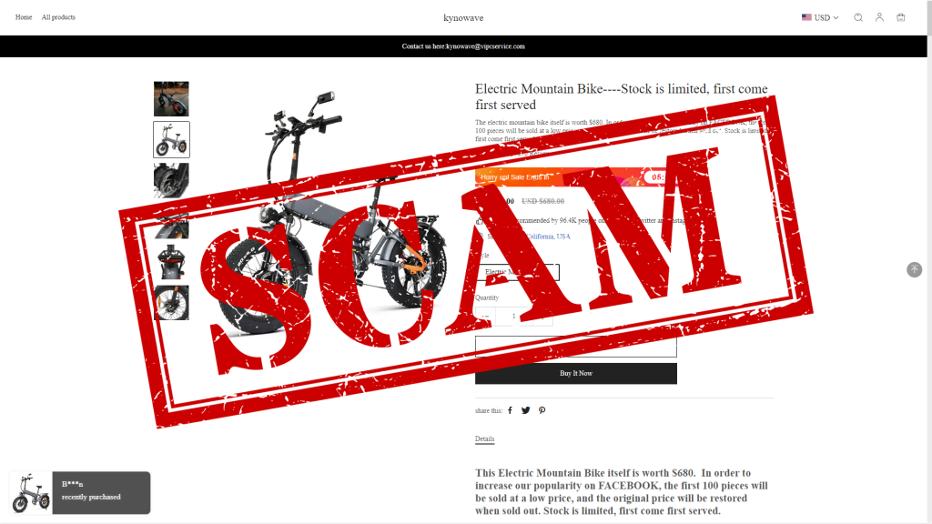 kynowave.com scam