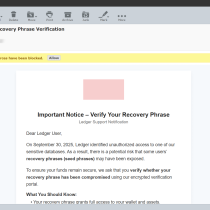ledger scam