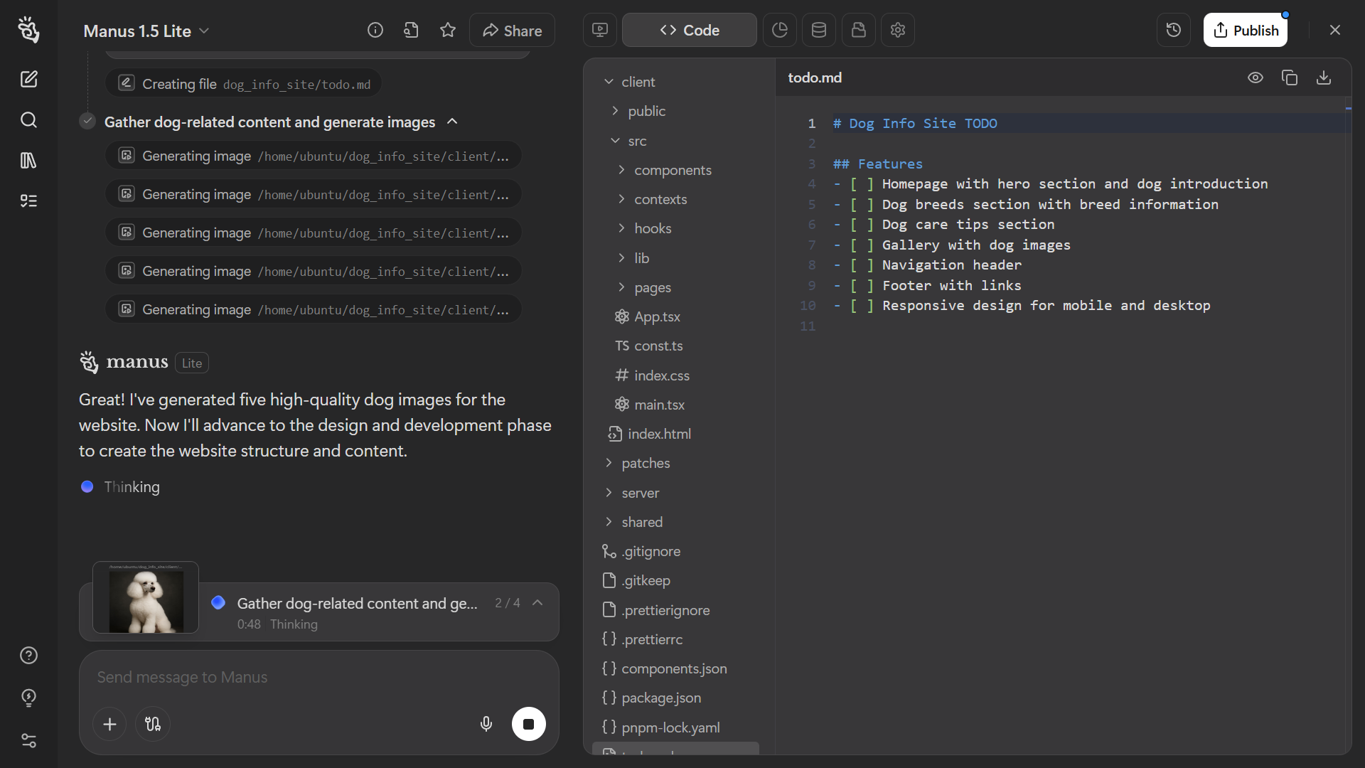 Manus AI Is the First Agent That Can Read Your Files Through Windows’ New Agent Connector 4 manus ai web development project