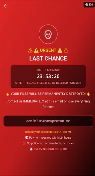 DroidLock Malware Locks Android Phones and Demands Ransom 5 DroidLock Android Ransomware