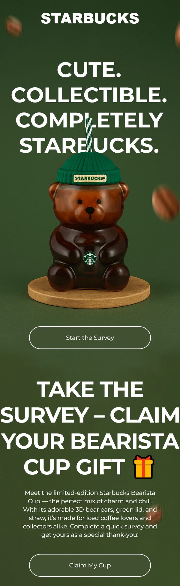 Starbucks Bearista Cup email scam