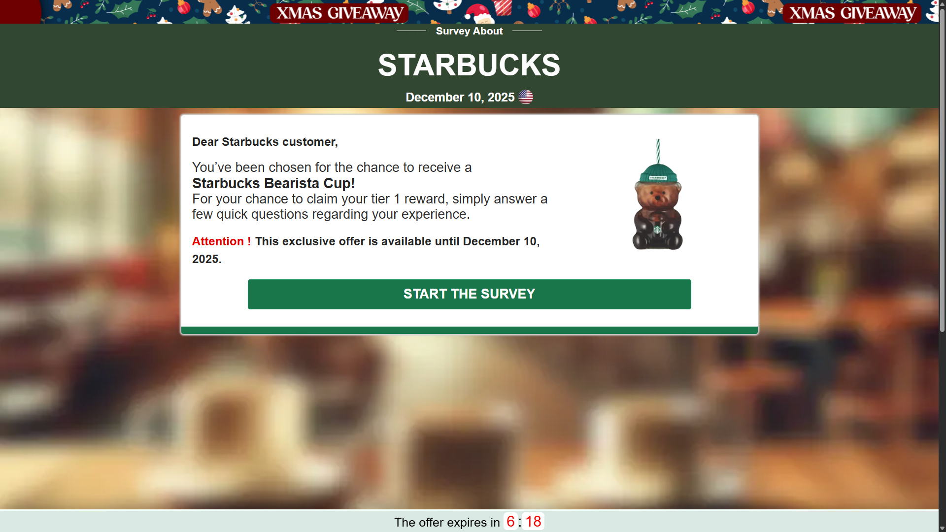 starbucks bearista cup scam