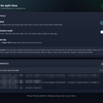 No Split View: Remove from Right Click 2 no split view options