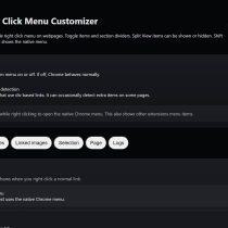 Right Click Menu Customizer 2 right click menu customizer options
