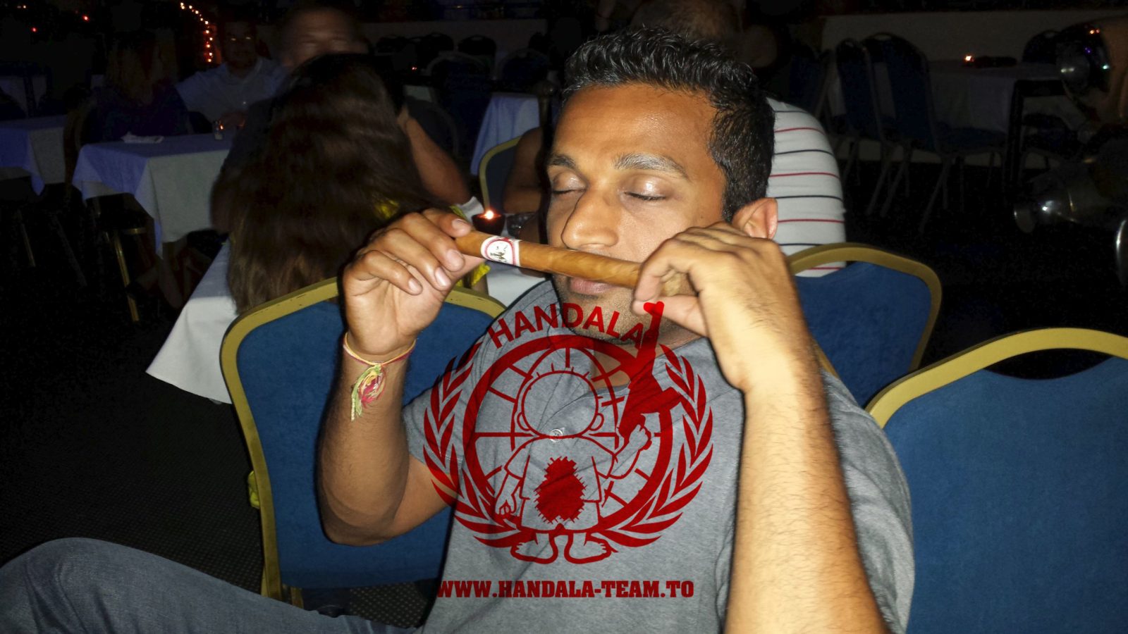 Kash Patel hacked cigar sniff