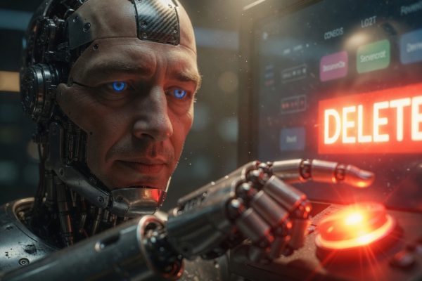 Claude deleted database