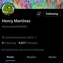henry martinez x account cole allen tweet